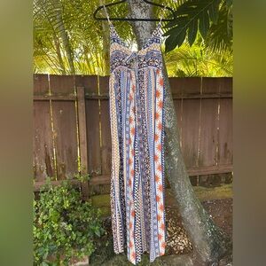 Rip Curl San Carlos Tie-Front Jumpsuit Size S NWT